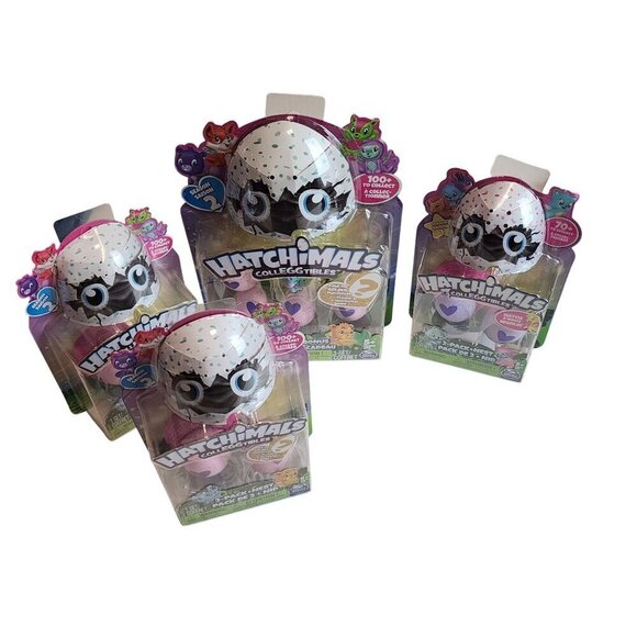 Hatchimals season 1 and 2 4 box bundle Coleggtibles New - Picture 1 of 4